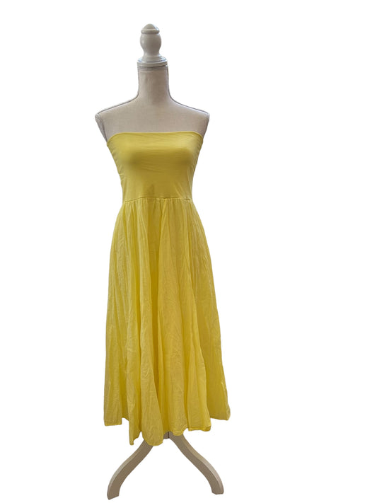 Yellow multi way skirt / dress