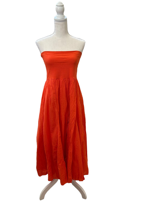 Orange multi way skirt / dress