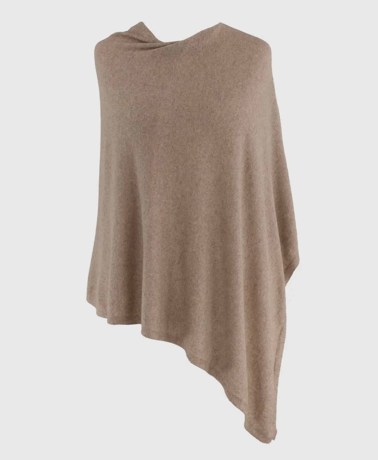 Classic cashmere blend poncho