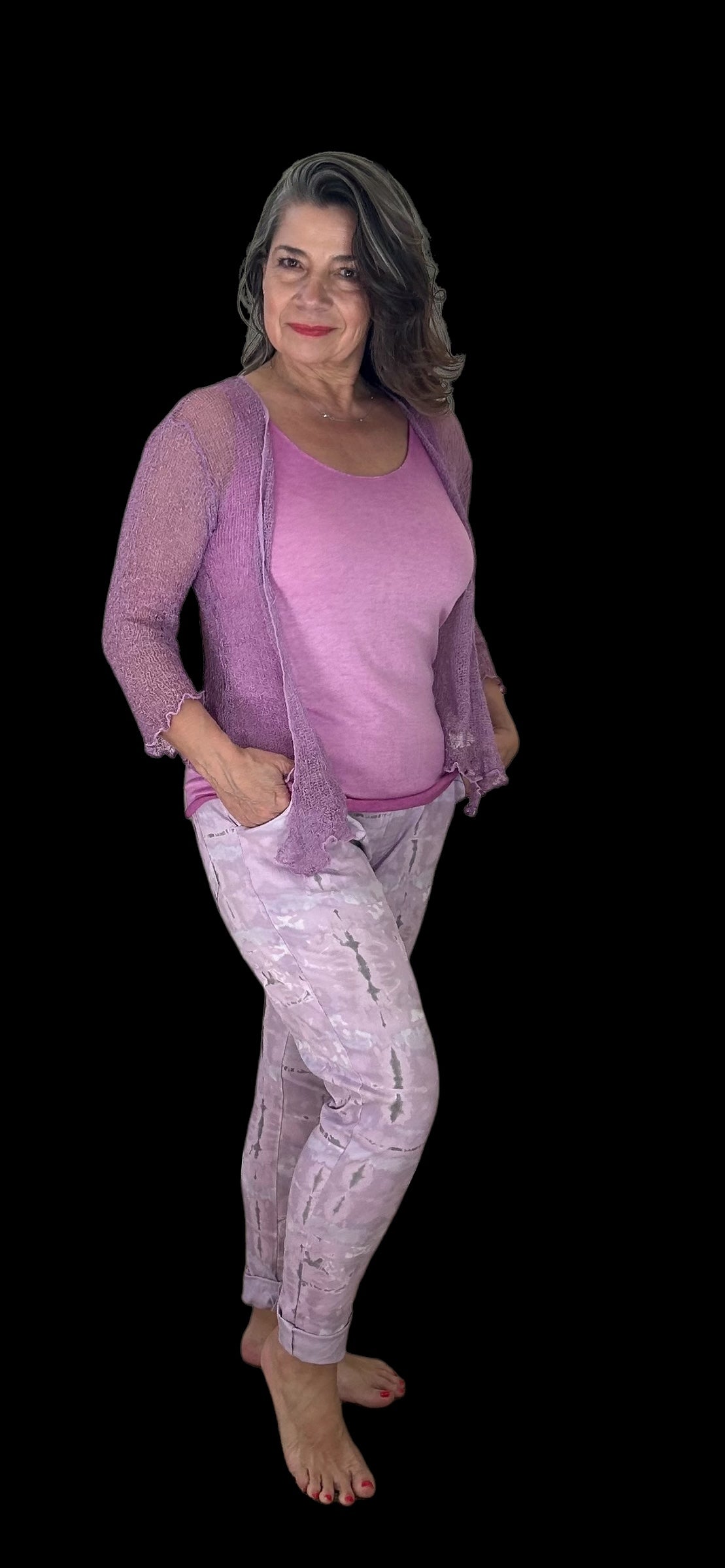 Lavender dreams Italian pants