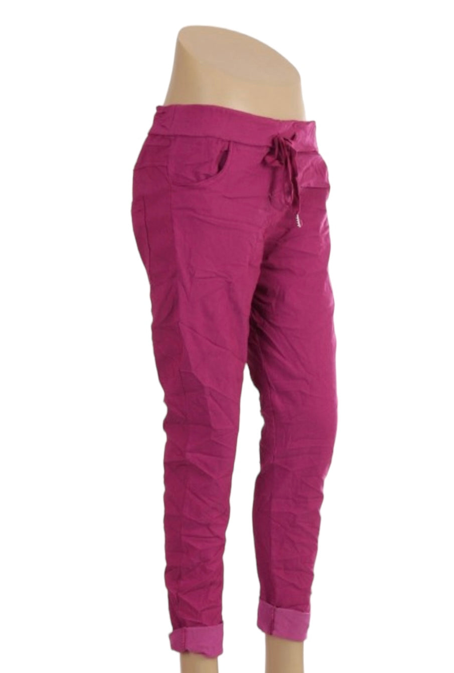 Italian Plus solid color pants