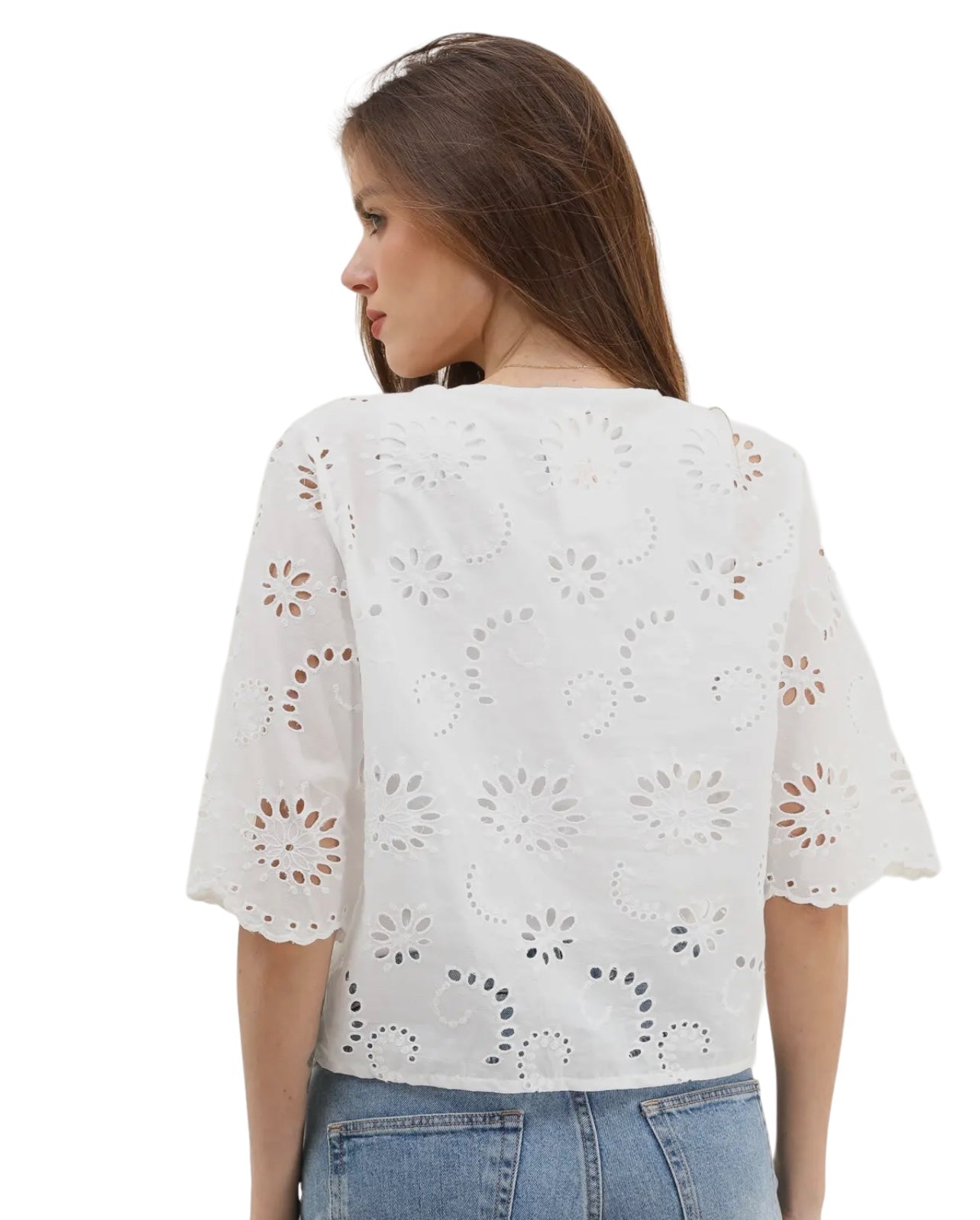 Sola embroidered top