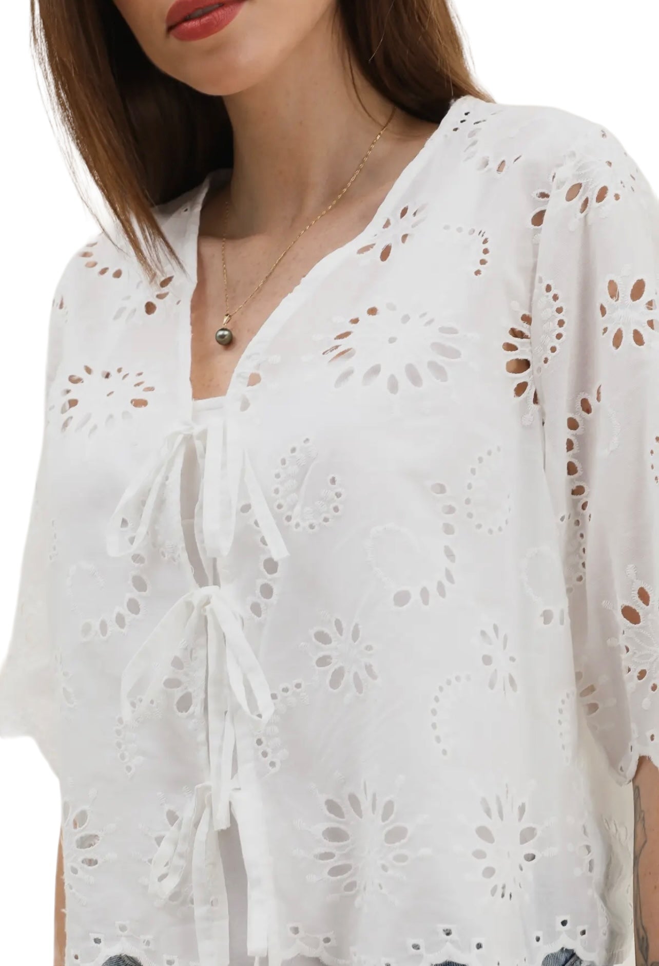 Sola embroidered top