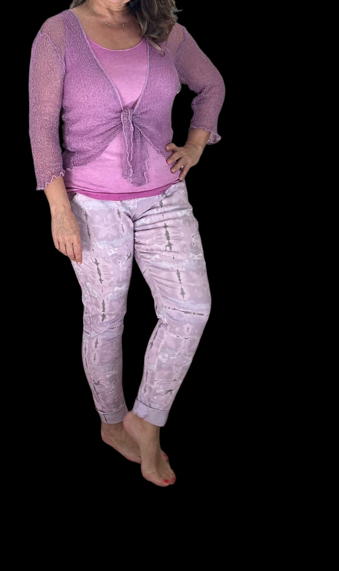 Lavender dreams Italian pants