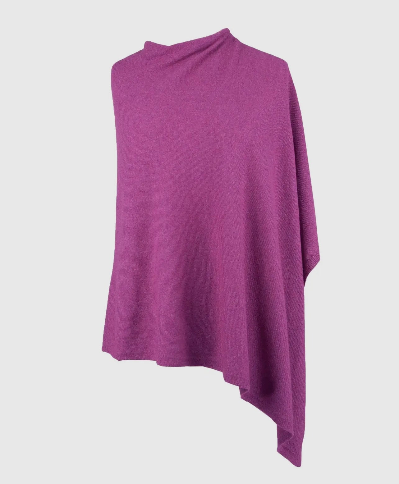 Classic cashmere blend poncho