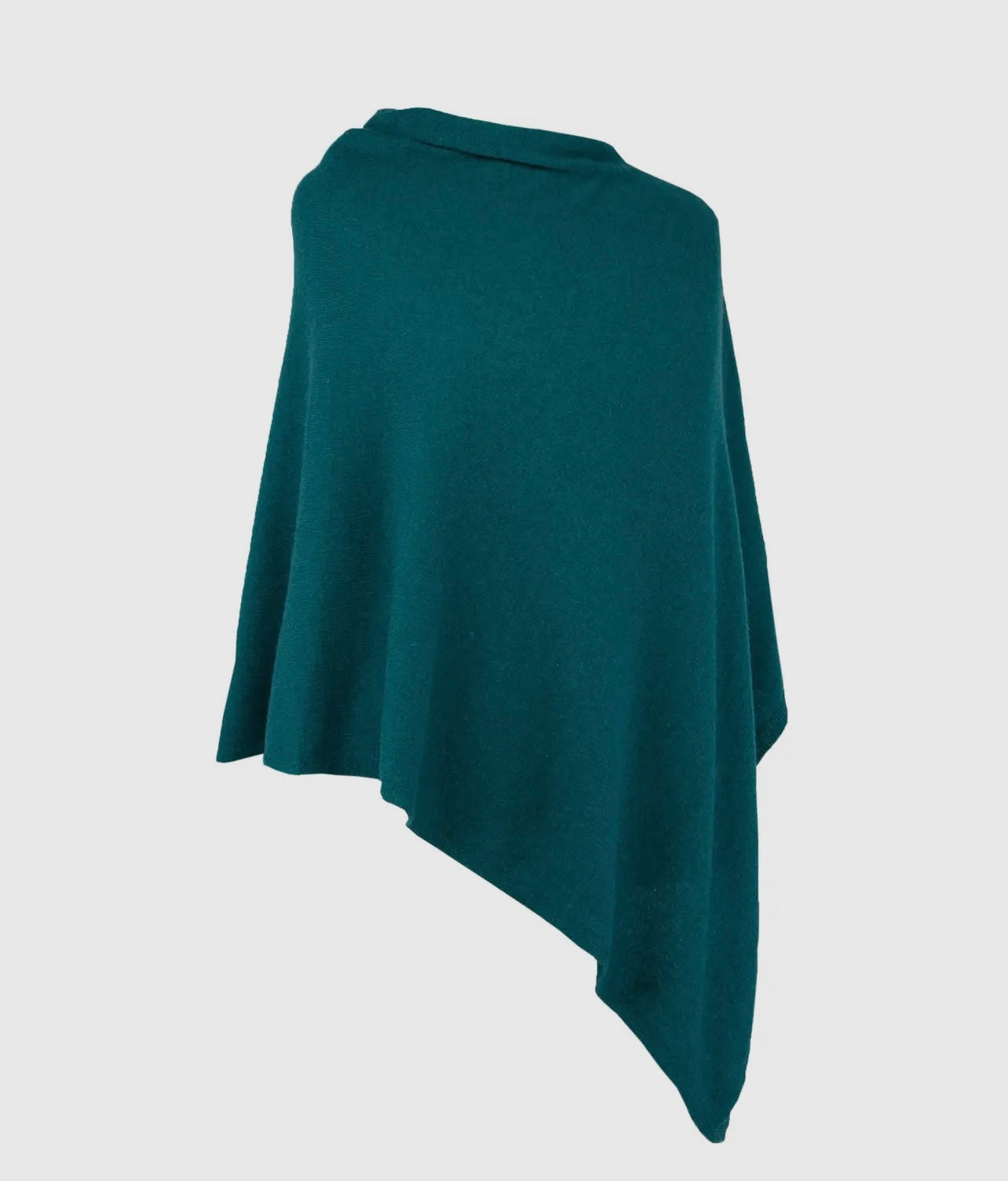 Classic cashmere blend poncho