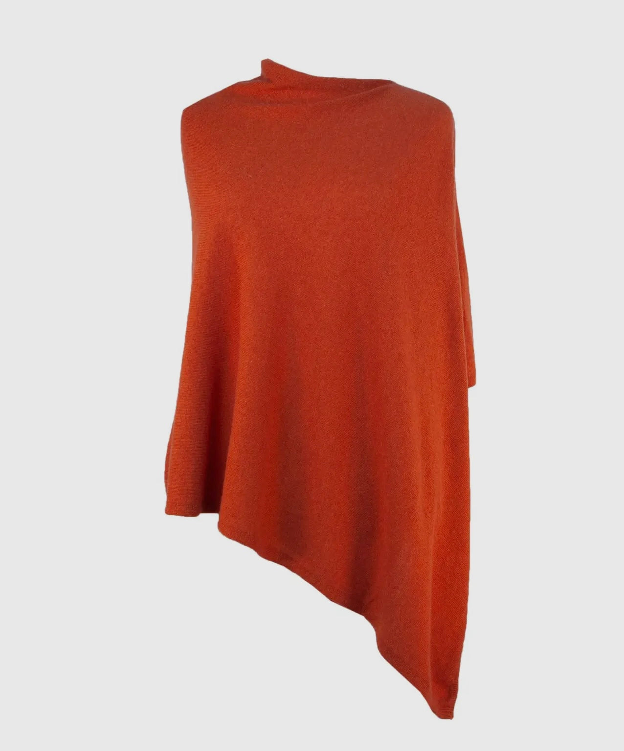 Classic cashmere blend poncho