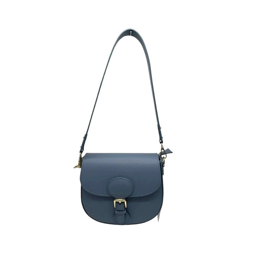 Louisa denim blue leather bag