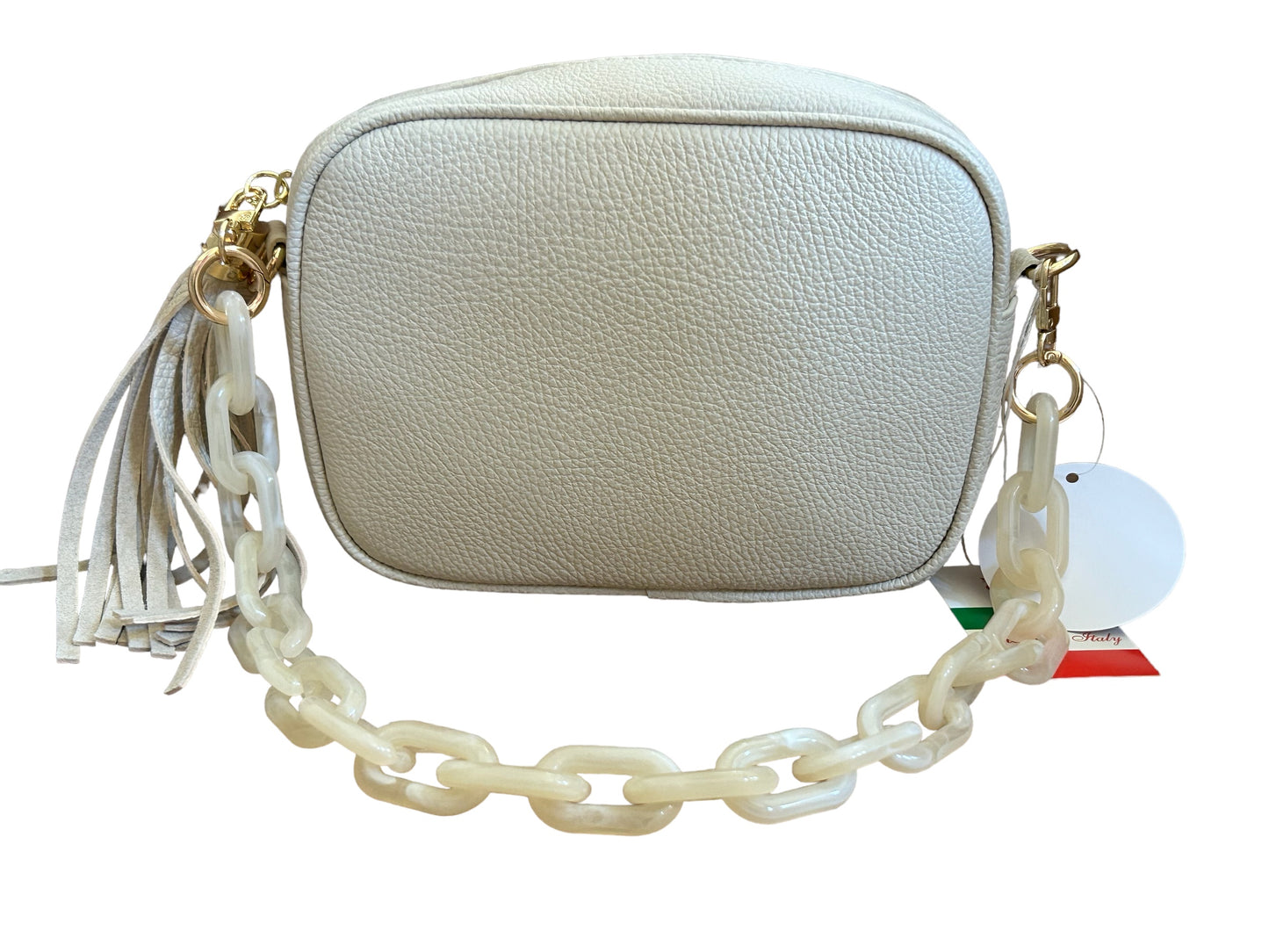 Acrylic chain bag strap