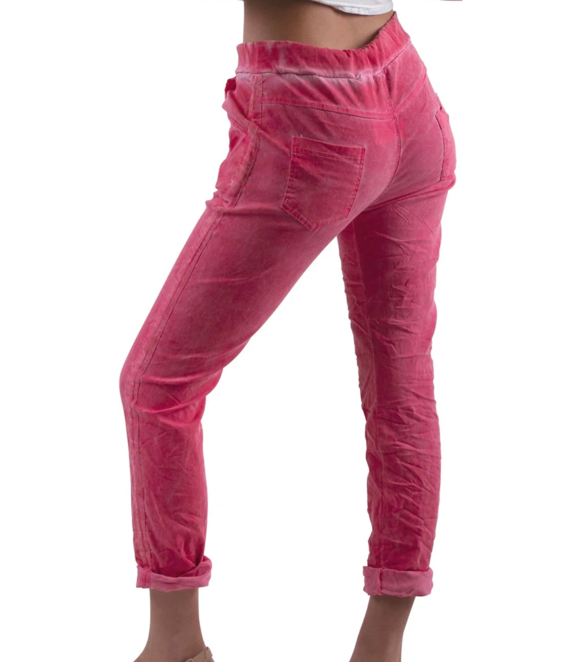 Strawberry pink magic pants