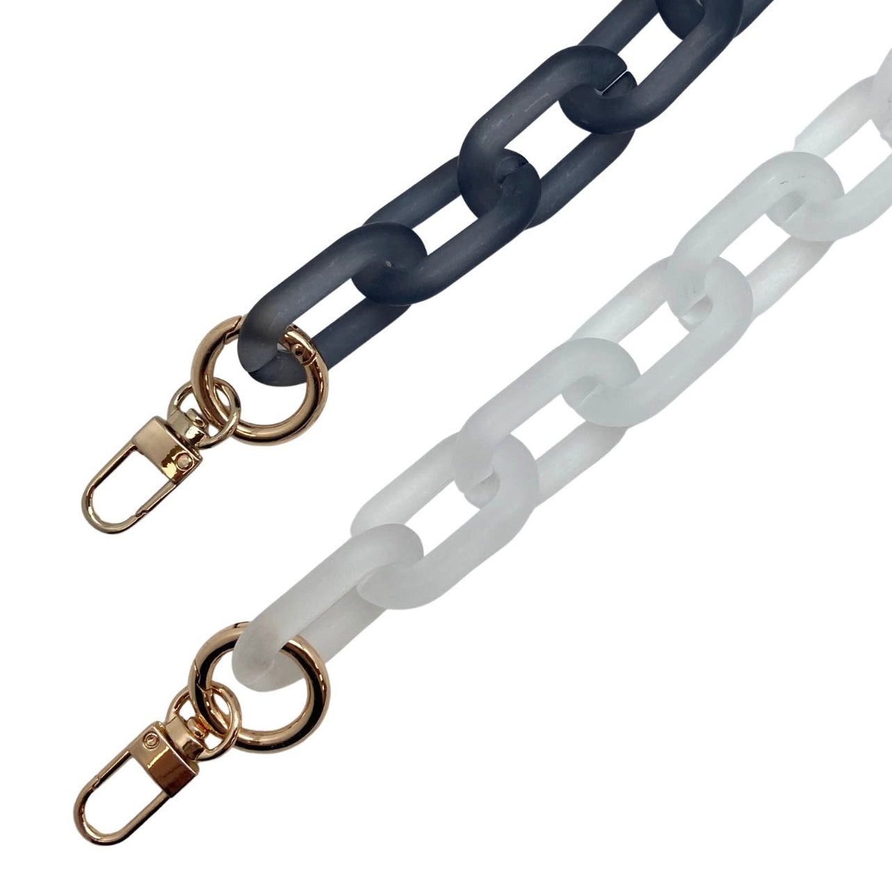 Acrylic chain bag strap