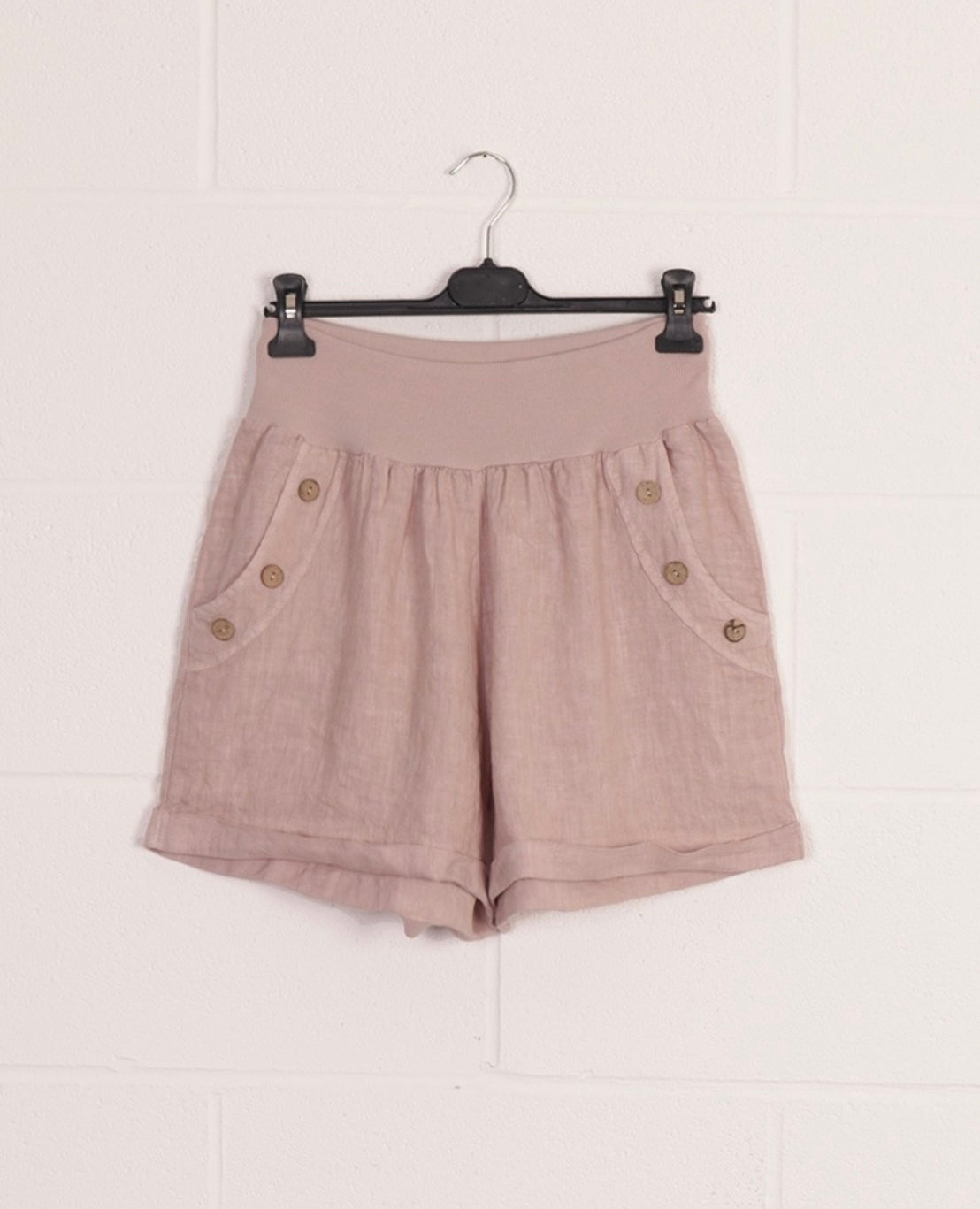 Amalfi linen shorts