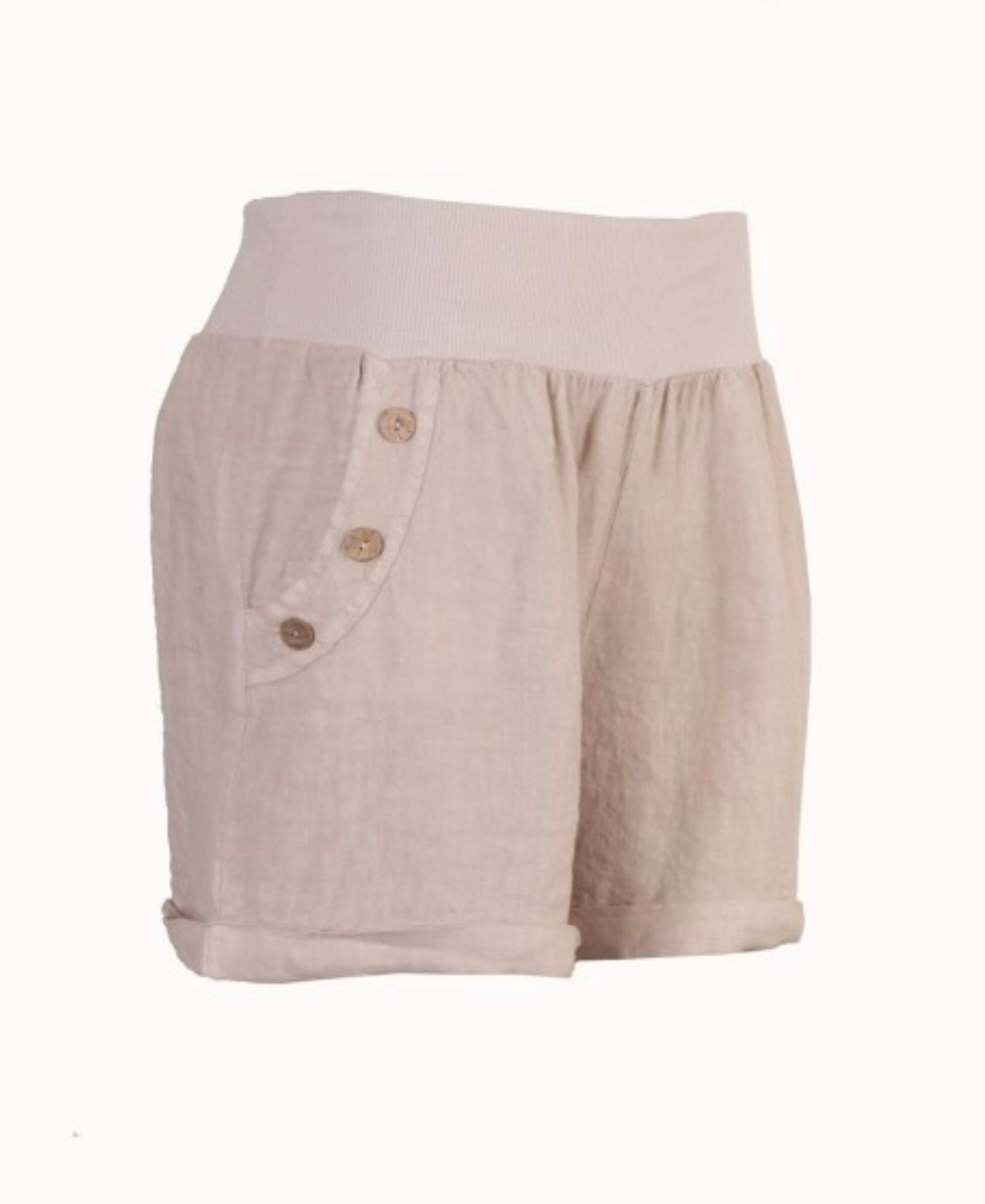 Amalfi linen shorts