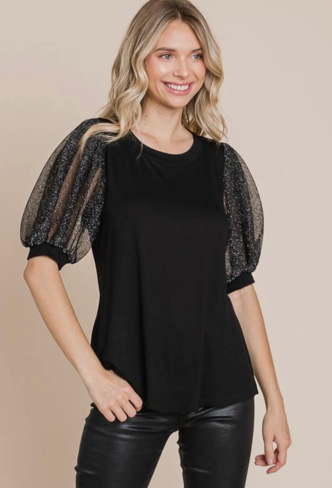 Adora puff sleeve top