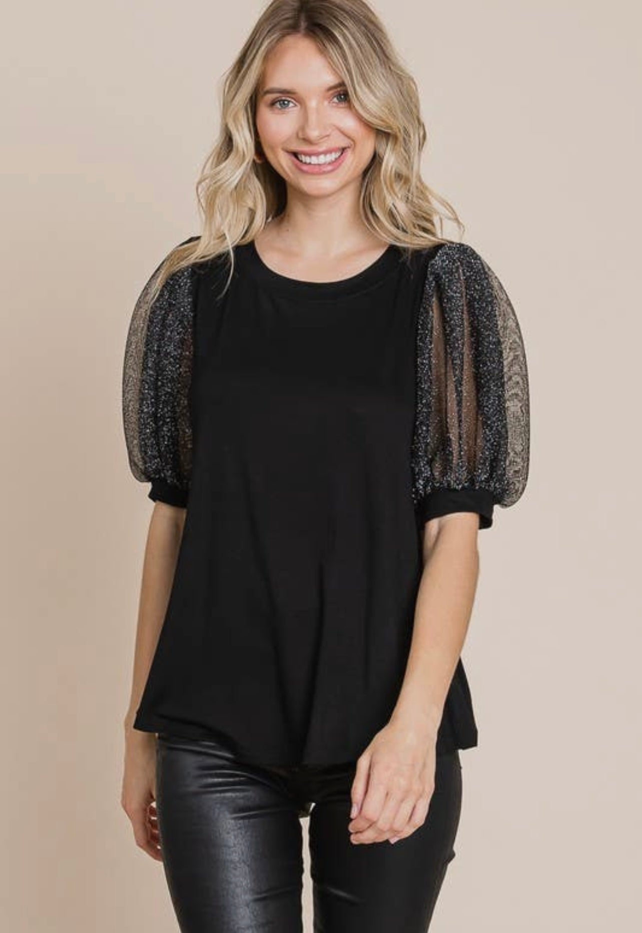 Adora puff sleeve top