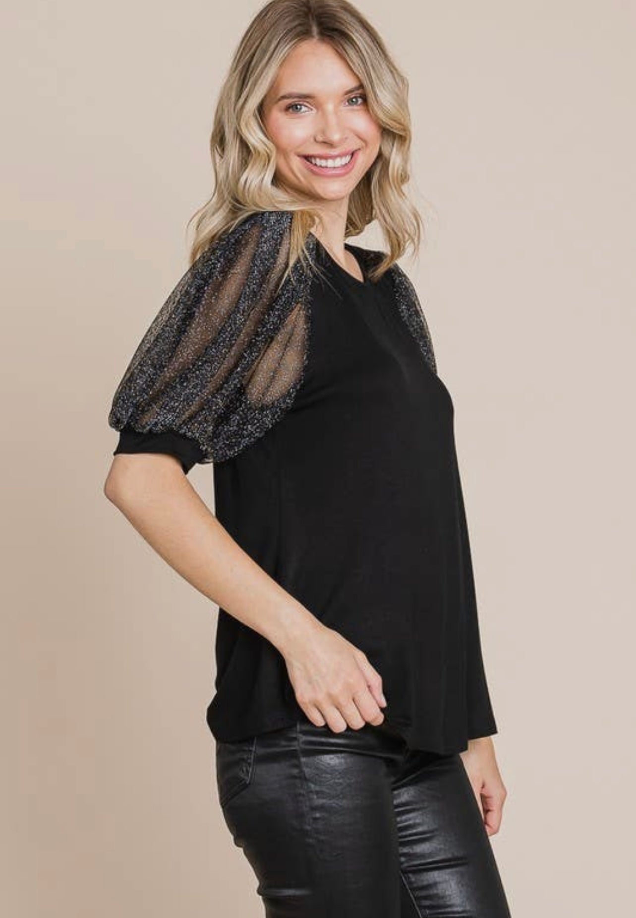 Adora puff sleeve top